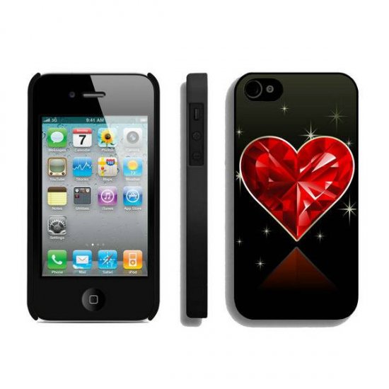 Valentine Diamond iPhone 4 4S Cases BYJ - Click Image to Close